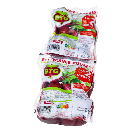 BETTERAVE CUITE LOT 2X500G BOX 112PCS